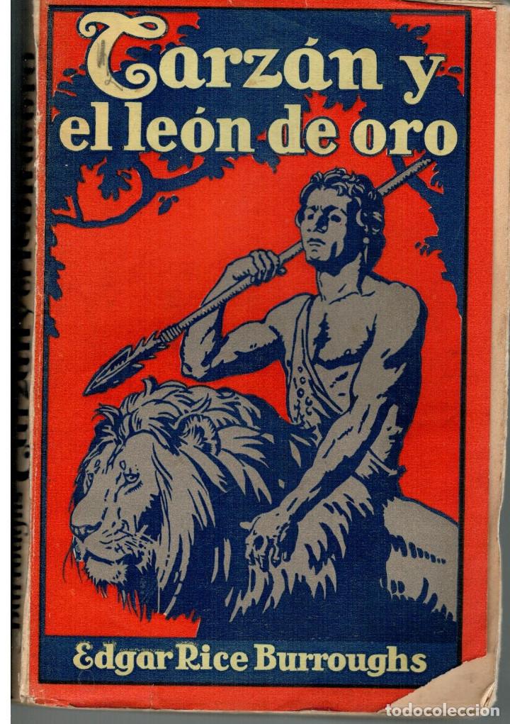 Libros: Tarz&aacute;n y el Le&oacute;n de Oro - Edgar Rice Burroughs - 1928 - Foto 1