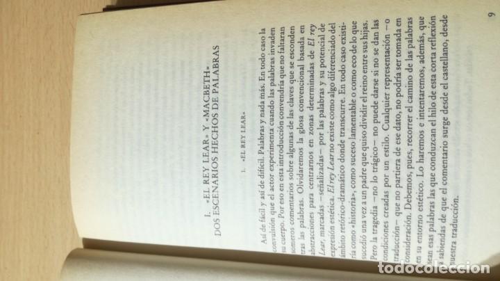 Libros: MACBETH - EL REY LEAR - WILLIAM SHAKESPEARE	 ORBIS	P104 - Foto 6