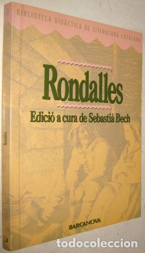 Libros: RONDALLES - Bech,Sebasti&agrave; - Foto 1