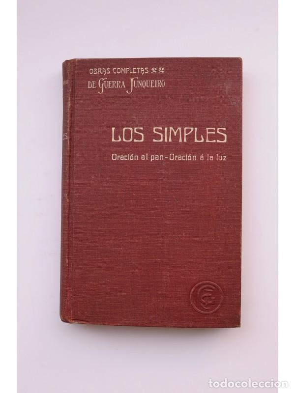 Libros: Los simples - GUERRA JUNQUEIRO, Ab&iacute;lio Manuel - Foto 1