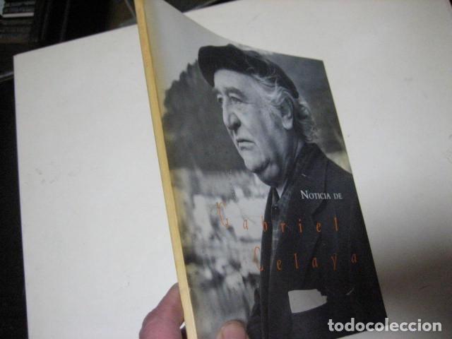 Libros: NOTICIA DE GABRIEL CELAYA - 1987 - GRAN FORMATO - - Foto 2