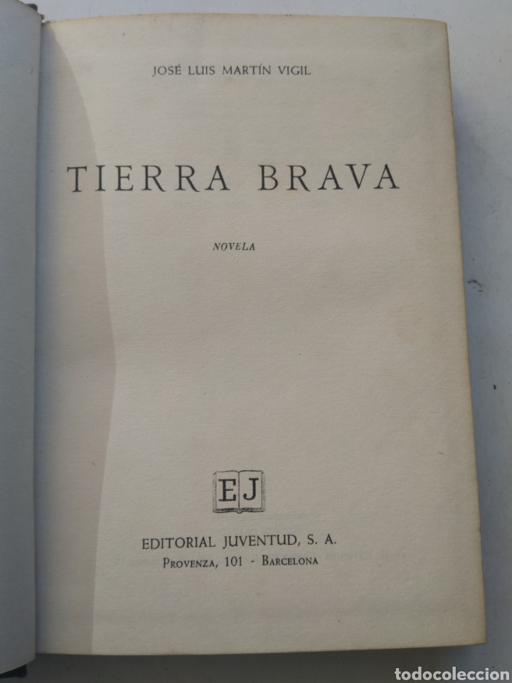 Libros: TIERRA BRAVA/JOS&Eacute; LUIS MART&Iacute;N VIGIL - Foto 3