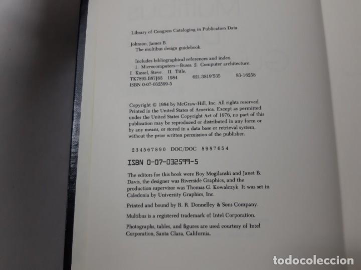 Libros: The multibus design guidebook : structures, architectures, and applications por James B. Johnson (19 - Foto 3