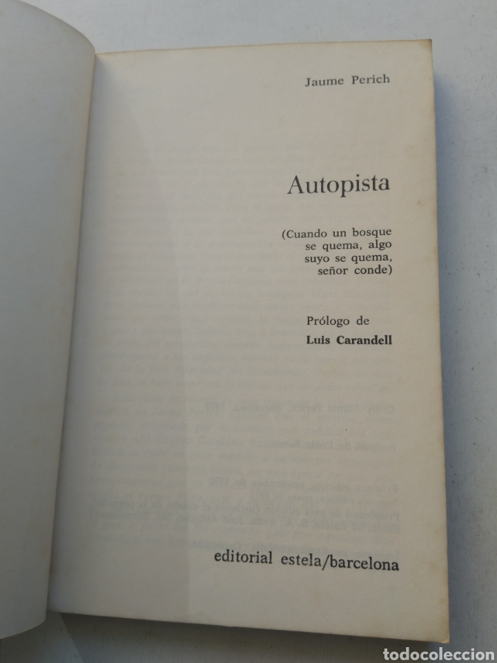 Libros: AUTOPISTA/PERICH - Foto 2
