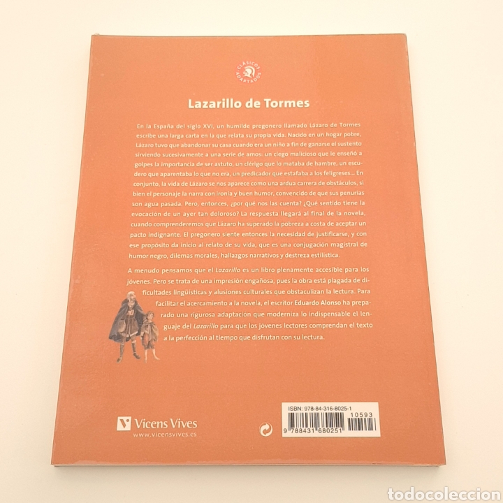 Libros: LAZARILLO DE TORMES. - Foto 2