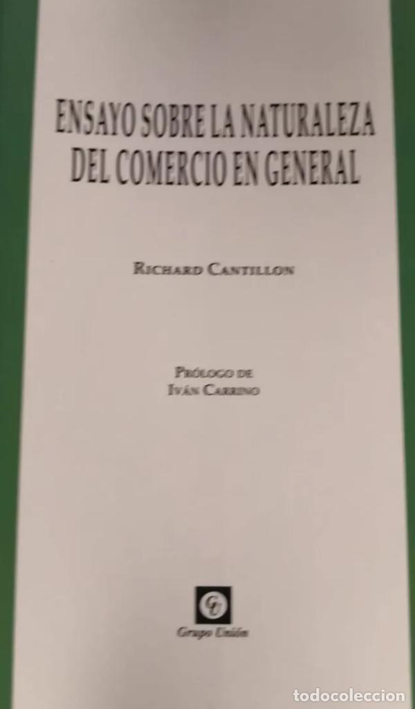 Libros: Cantillon, Richard - Ensayo sobre la naturaleza del comercio en general - Foto 1