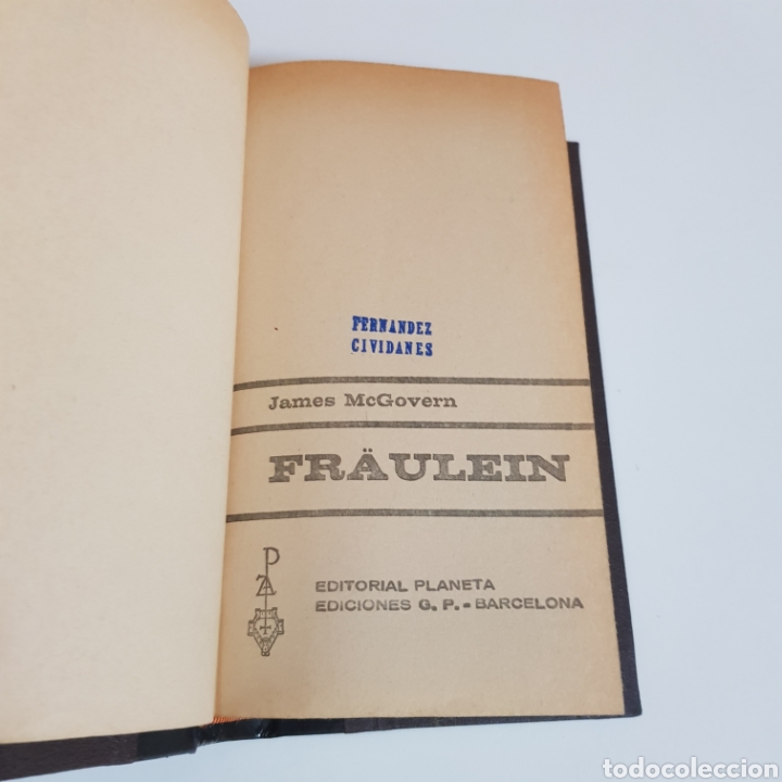 Libros: FRAULEIN 1966 MCGOVERN - Foto 2