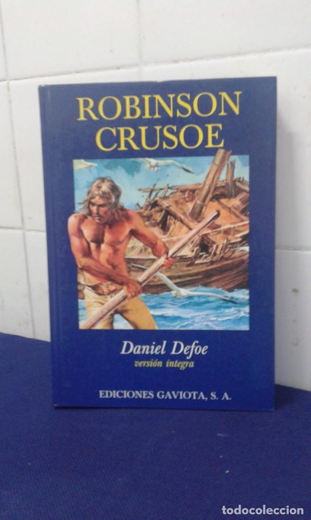 Libros: ROBINSON CRUSOEI, DANIEL DEFOE, EDICIONES GAVIOTA S.A. - Foto 1