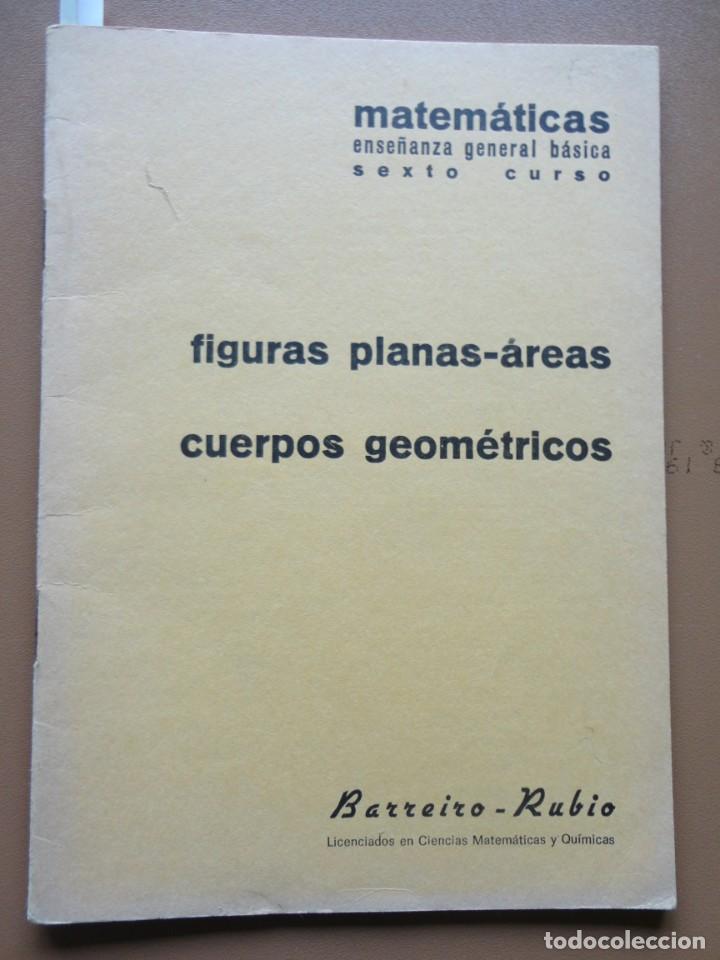 Libros: MATEM&Aacute;TICAS Sexto Curso Barreiro Rubio 1971 - Foto 1