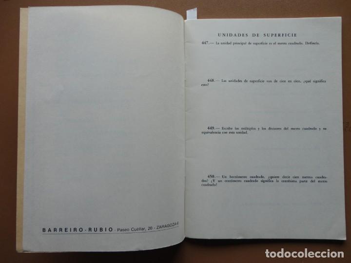 Libros: MATEM&Aacute;TICAS Sexto Curso Barreiro Rubio 1971 - Foto 2