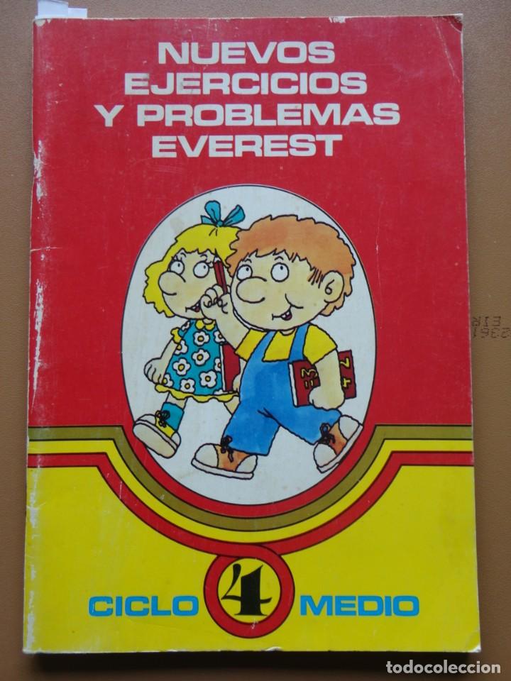 Libros: NUEVOS EJERCICIOS Y PROBLEMAS Everest n&ordm;-4 1984 - Foto 1