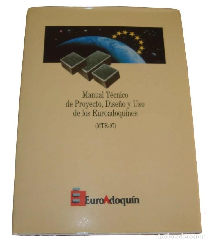 Libros: PAVIMENTOS MANUAL T&Eacute;CNICO DE PROYECTO, DISE&Ntilde;O Y USO DE LOS ADOQUINES DE HORMIG&Oacute;N 1997