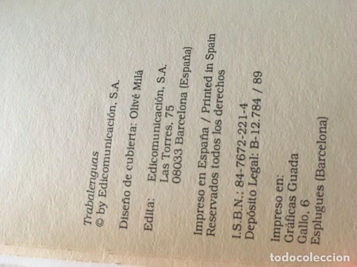 Libros: TRABALENGUAS 1989 LIBRO KREATEN - Foto 4