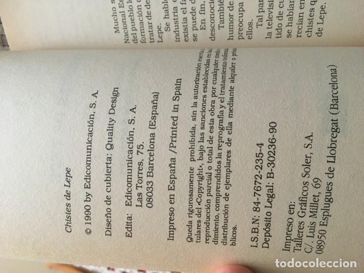 Libros: chistes de lepe 1990 LIBRO KREATEN - Foto 4