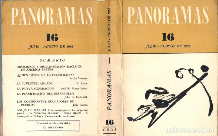 B&uuml;cher: PANORAMAS N&ordm; 16 JULIO-AGOSTO DE 1965 - VV.AA.