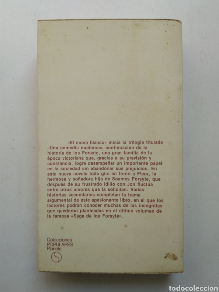 Libros: EL MONO BLANCO/JOHN GALSWORTHY - Foto 3