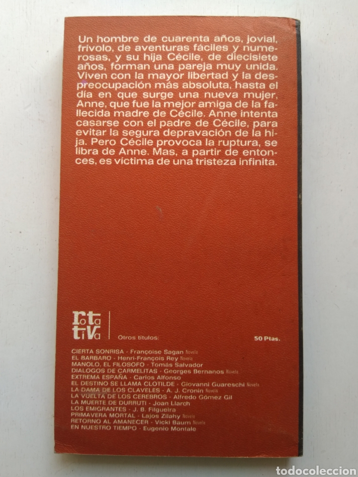 Libros: BUENOS D&Iacute;AS TRISTEZA/FRAN&Ccedil;OISE SAGAN - Foto 3