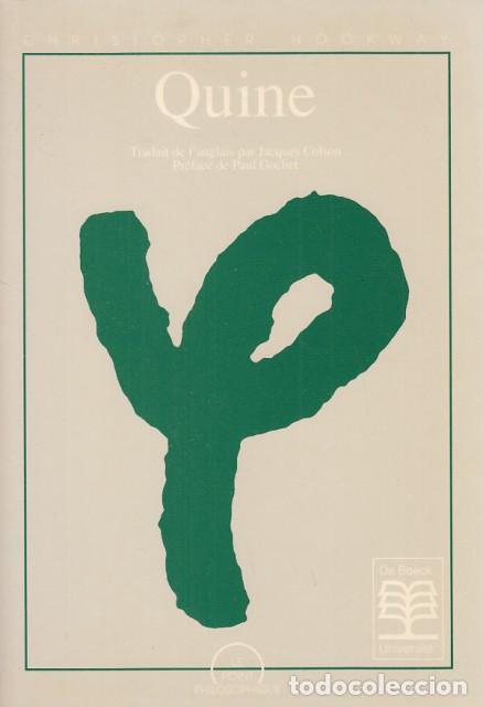 Libros: QUINE - HOOKWAY, CHRISTOPHER - Foto 1