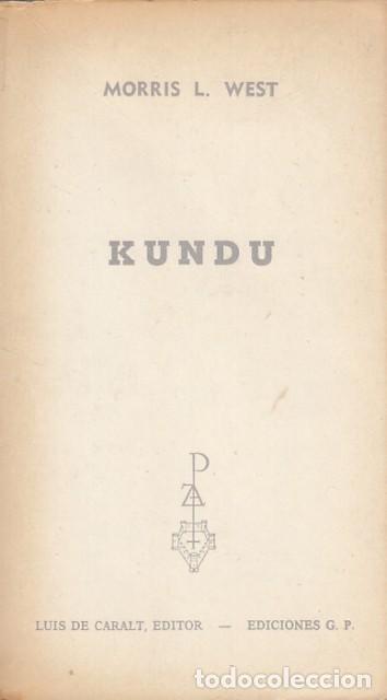 Libros: KUNDU - WEST, MORRIS L. - Foto 1
