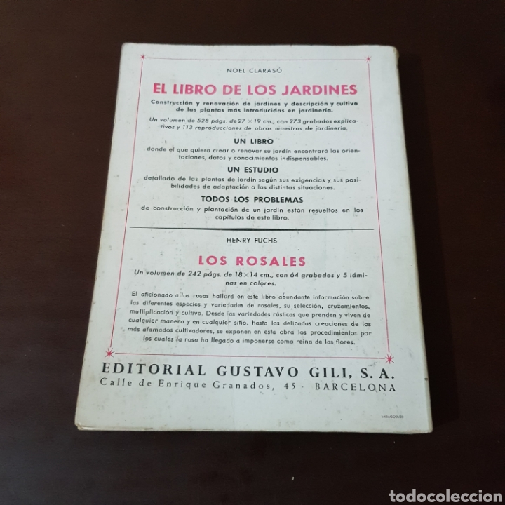 Libros: PROYECTOS DE JARDINES 1953 NOEL CLARASO - Foto 7