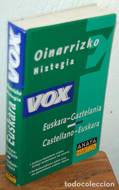Libri di seconda mano: OINARRIZKO HIZTEGIA EUSKARA-GAZTELANIA - CASTELLANO-EUSKARA
