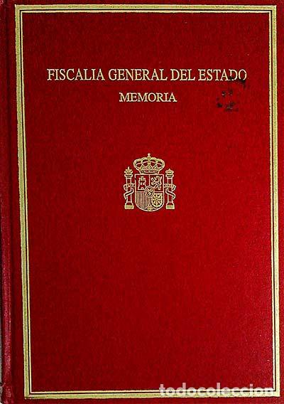 Libros: Fiscalia General del Estado. Memoria 1995 - VVAA - Foto 1
