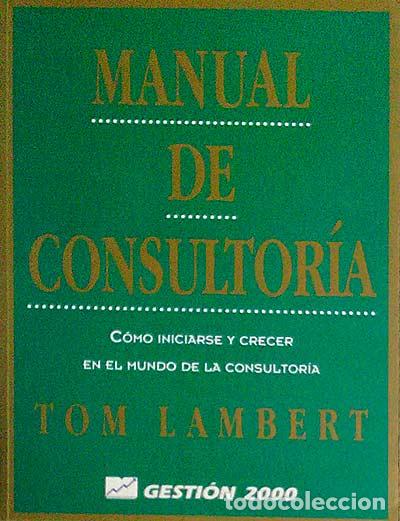 Libros: Manual de consultor&iacute;a - Tom Lambert - Foto 1