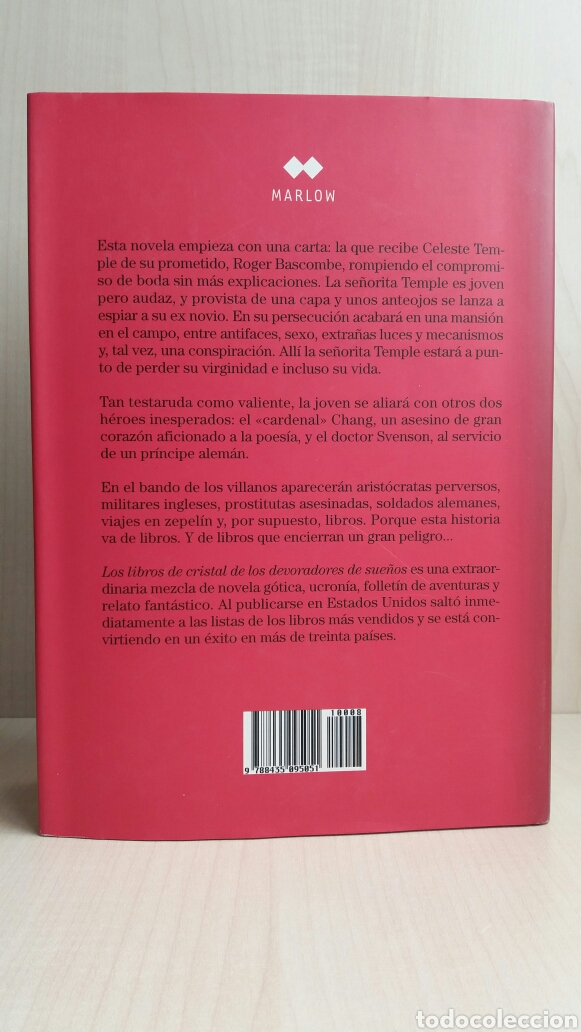 Libros: Los libros de cristal de los devoradores de sue&ntilde;os. Gordon Dahlquist. MARLOW, primera edici&oacute;n, 2008. - Foto 4