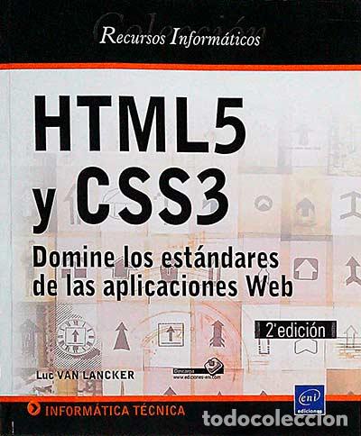 Libros: HTML5 y CSS3. Domine los est&aacute;ndares de las aplicaciones web - Van Lancker,Luc - Foto 1