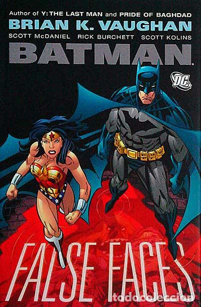 Libros: Batman. False faces - Brian K. Vaughan - Foto 1