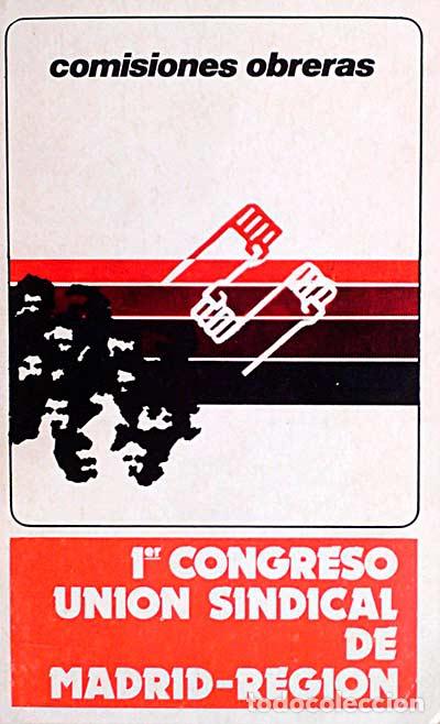 Libros: Primer congreso de la uni&oacute;n sindical de Madrid-Regi&oacute;n - vvaa - Foto 1