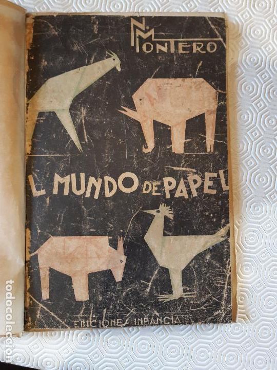 Libros: LIBRO PAPIROFLEXIA. EL MUNDO DE PAPEL 1939. EDICIONES INFANCIA. - Foto 2