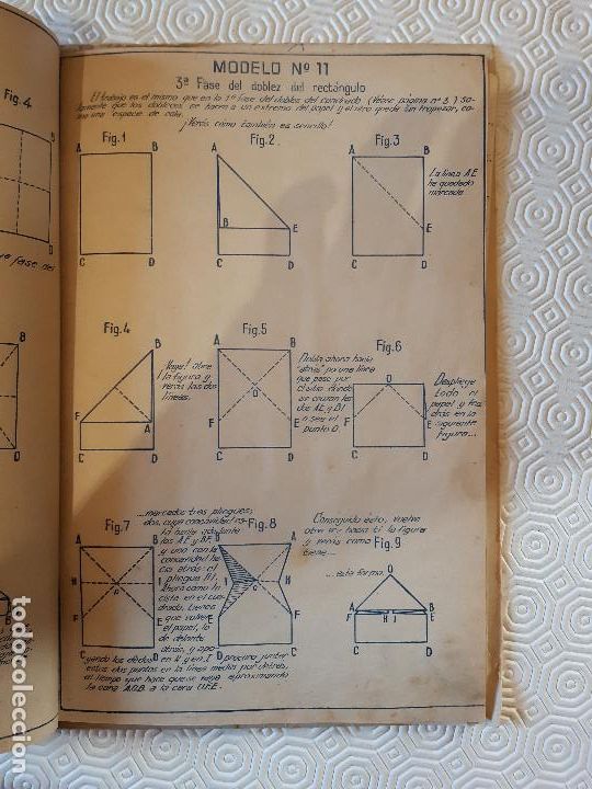 Libros: LIBRO PAPIROFLEXIA. EL MUNDO DE PAPEL 1939. EDICIONES INFANCIA. - Foto 4
