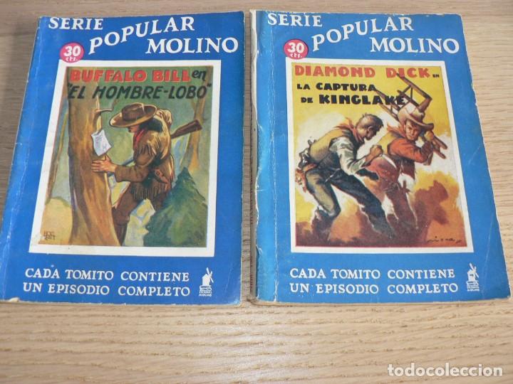 Libros: LOTE DE 20 NOVELAS DE SERIE POPULAR MOLINO - Foto 1