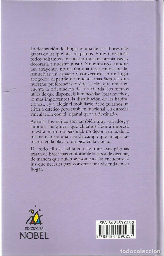 Libros: Decoraci&oacute;n del Hogar. (Lola Fanjul). Nobel 2001 - Foto 2