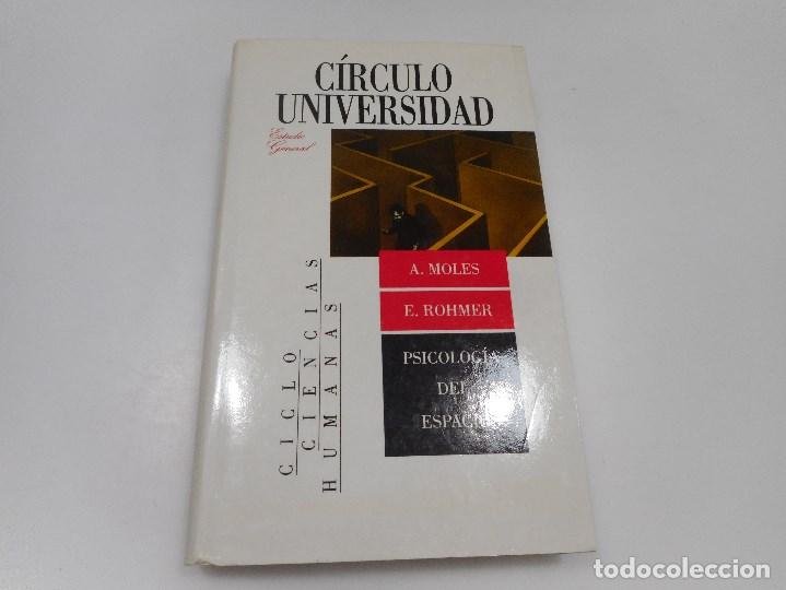 Libros: A. MOLES, E. ROHMER      Psicolog&iacute;a del espacio       Q51W - Foto 1