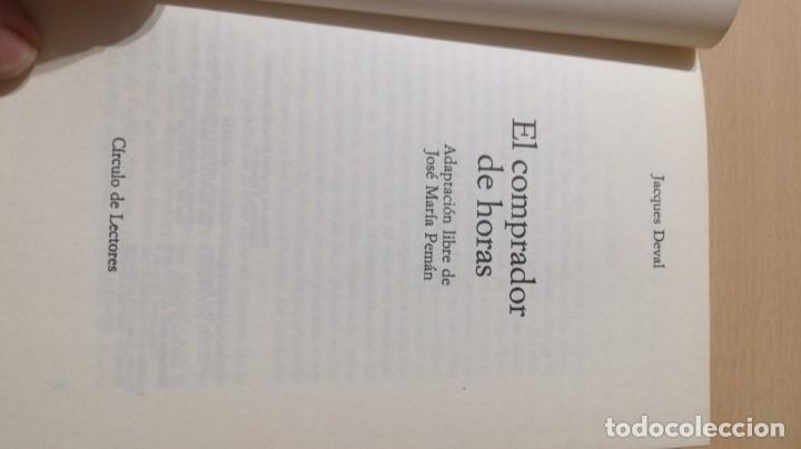 Libros: EL COMPRADOR DE HORAS - JACQUES DEVAL / CIRCULO DE LECTORES / M301 - Foto 4