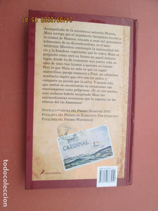 Libros: MARIA SE VA AL AMAZONAS , EVA IBBOTSON - SALAMANDRA 2004 - Foto 2