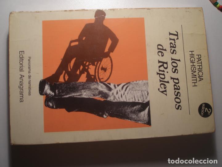 Libros: Highsmith, Patricia Tras los pasos de Ripley Anagrama 1983 - Foto 1