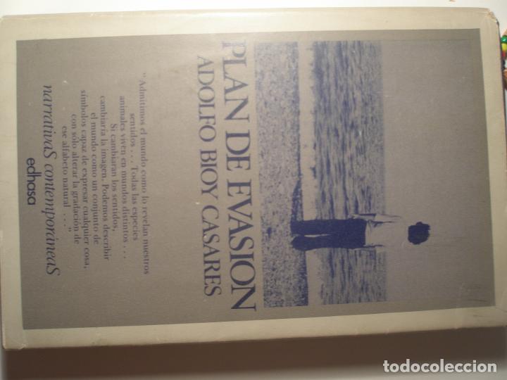 Libros: Bioy Casares, Adolfo  Plan de evasi&oacute;n  Edhasa  1977 - Foto 1