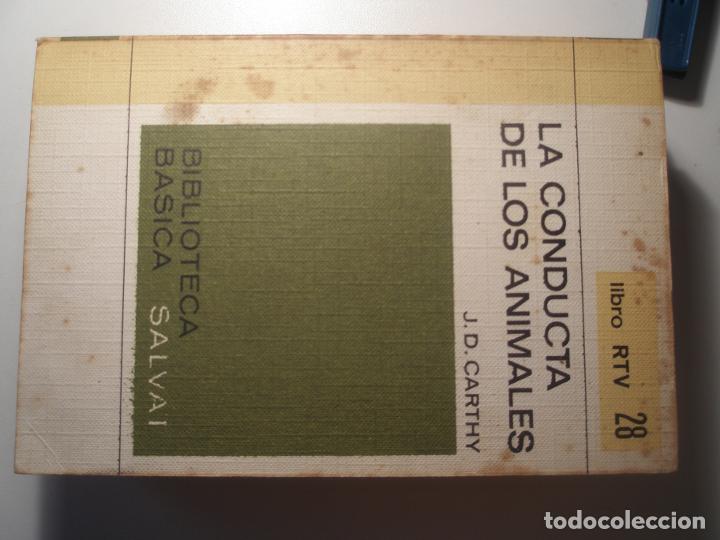 Libros: Carthy, J.D. La conducta de los animales Salvat 1969 - Foto 1