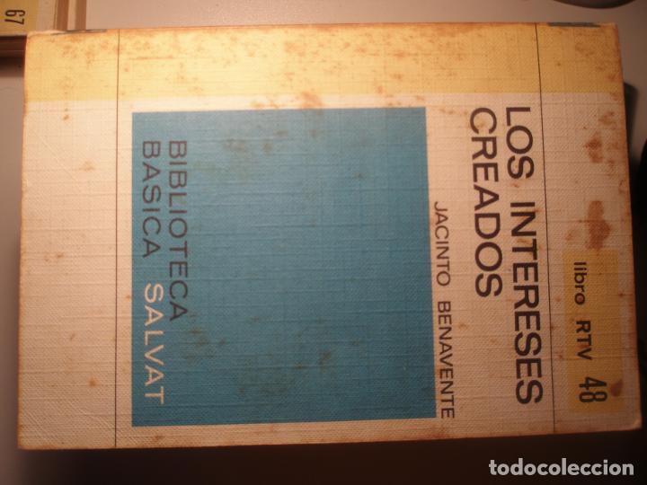 Libros: Benavente, Jacinto Los intereses creados Salvat 1970 - Foto 1