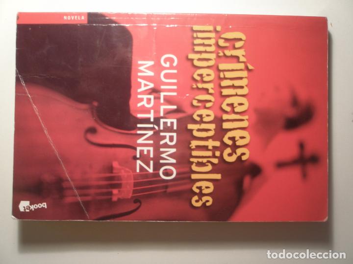 Libros: Mart&iacute;nez, Guillermo Cr&iacute;menes imperceptibles Booket 2010 - Foto 1