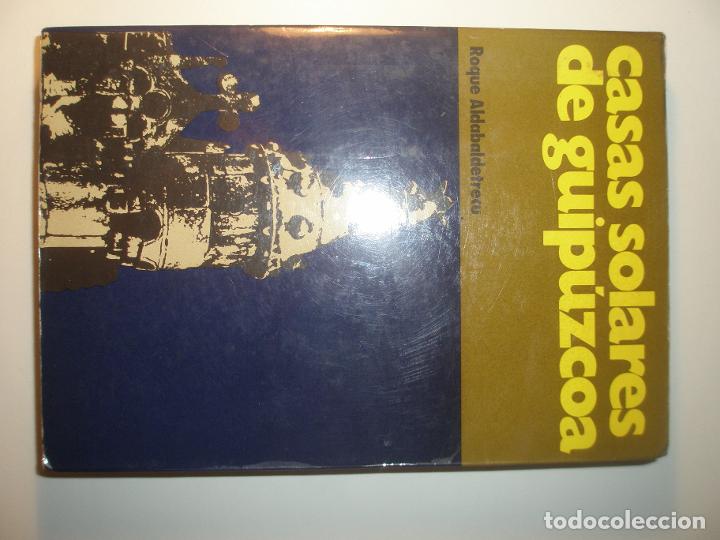 Libros: Aldabaldetrecu Casas solares de Guipuzcoa CAP 1979 - Foto 1