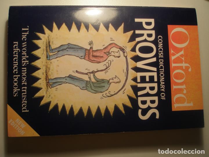 Libros: Concise dictionary of Proverbs Oxford 1998 - Foto 1