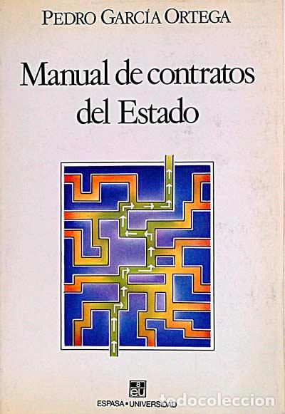Libros: Manual de contratos de Estado - Garc&iacute;a Ortega, Pedro - Foto 1