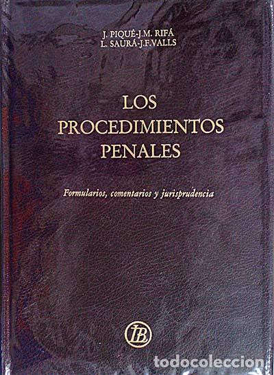 Libros: Los procedimientos penales - VV. AA. - Foto 1