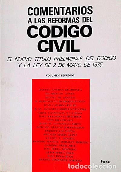 Libros: Comentarios a las reformas del c&oacute;digo civil. Vol. 2 - Varios - Foto 1