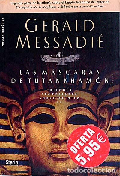 Libros: Las m&aacute;scaras de Tutankhamon - Gerald Messadi&eacute; - Foto 1