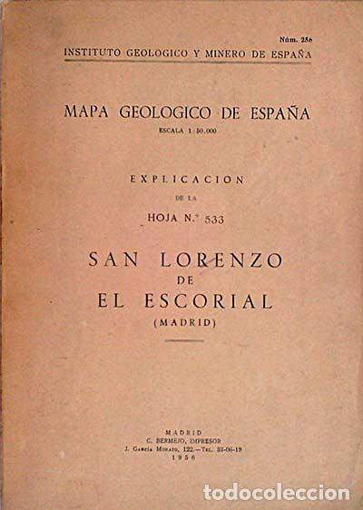 Libros: Mapa geol&oacute;gico de espa&ntilde;a - Varios - Foto 1